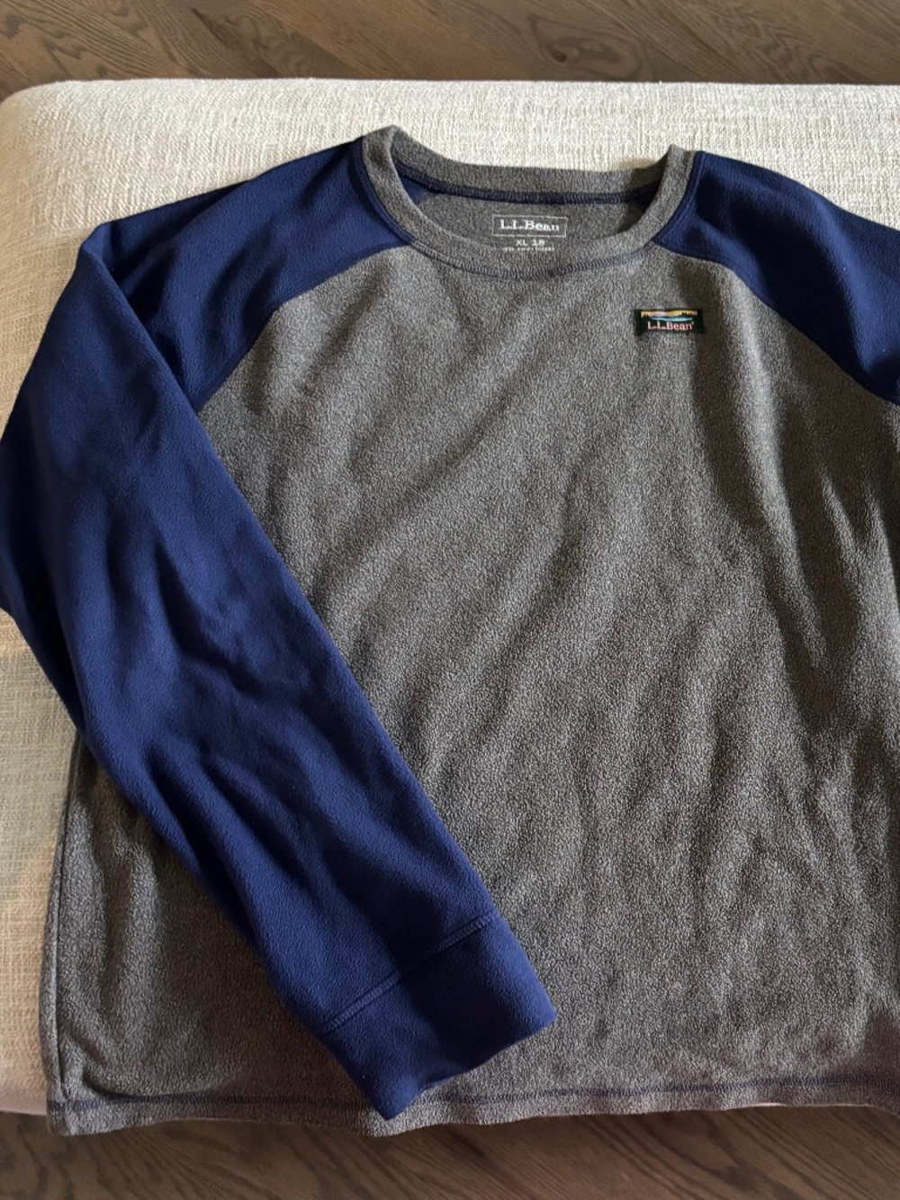 LL Bean fleece sweatshirt